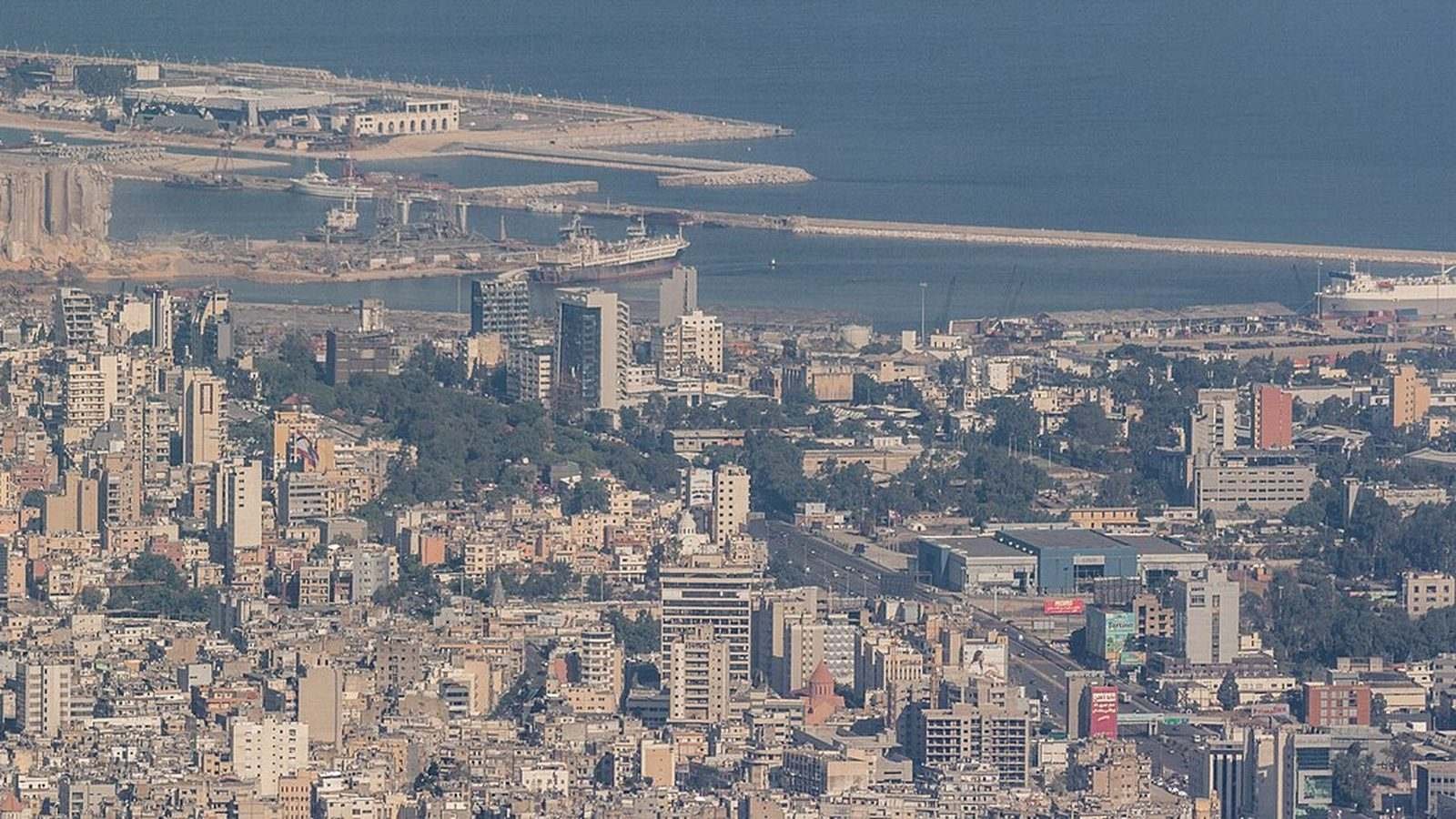 Port of Beirut 11 days after the explosion.