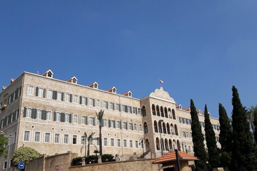 The Grand Serail in Beirut, seat of the prime minister.