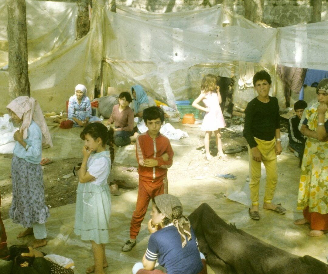 File photo: a Palestinian refugee camp in southern Lebanon.