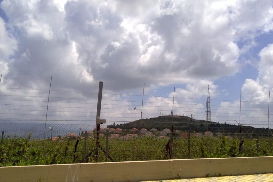 File photo: the road between Marjayoun and Bint Jbeil, southern Lebanon.