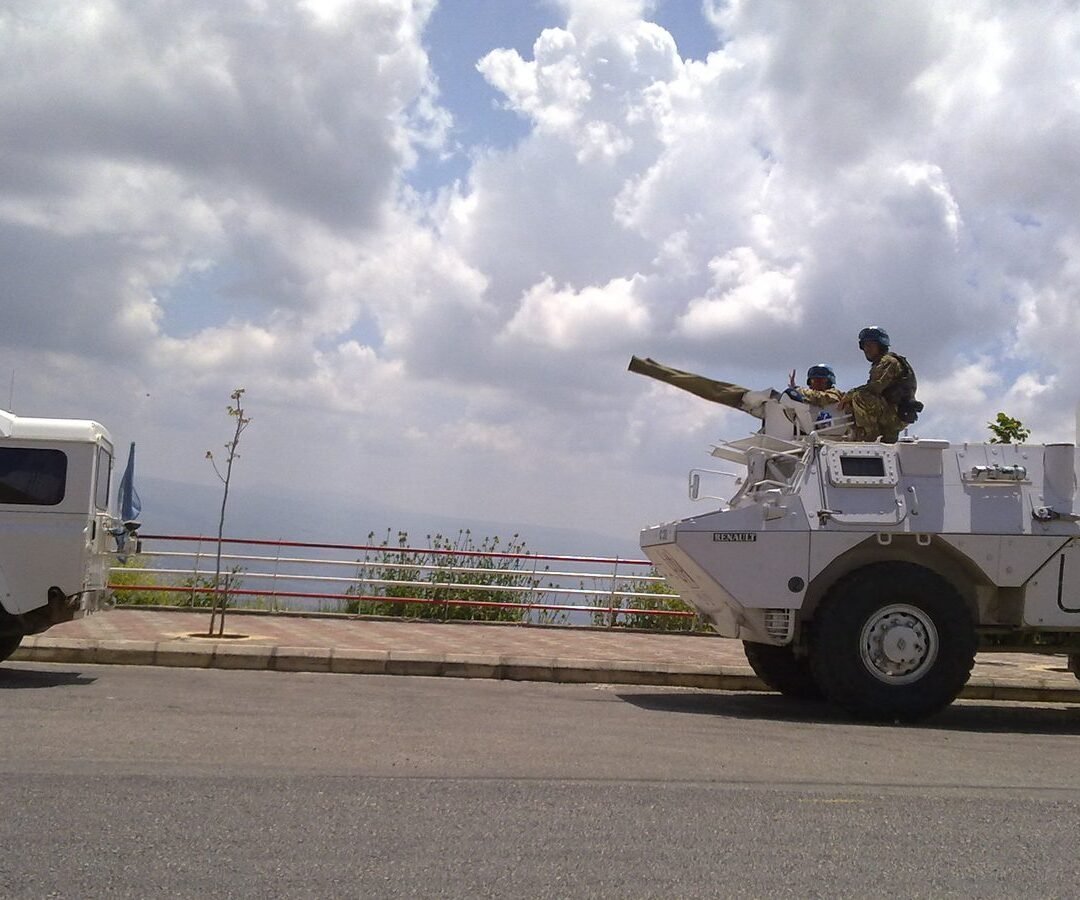 File photo: a UNIFIL patrol in southern Lebanon.