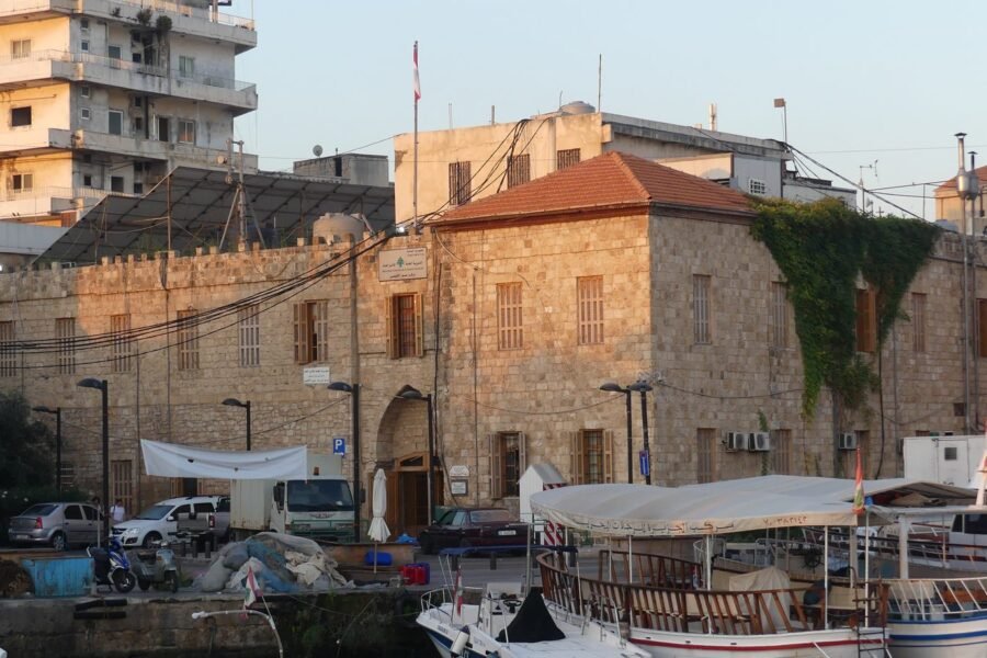 File photo: the old harbour at Tyre, southern Lebanon.