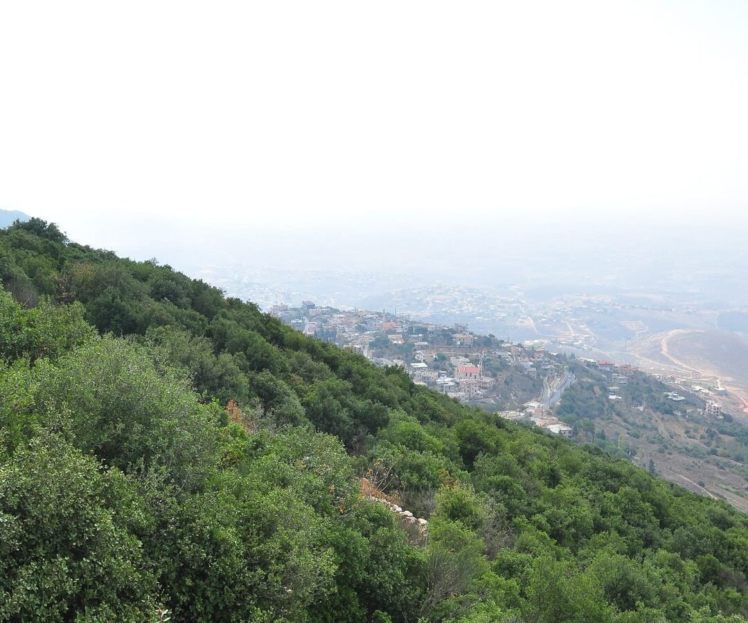 File photo: hills near Mleeta, southern Lebanon.