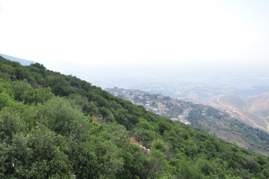 File photo: hills near Mleeta, southern Lebanon.
